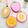 1/4pcs Cute Fruit Shaped Bath Sponge For Body Cleaning Lovely Baby Body Sponges Scrubbers Shower Sponge For Children Kids 1/4pcs Cute Fruit Shaped Bath Sponge For Body Cleaning Lovely Baby Body Sponges Scrubbers Shower Sponge For Children Kids