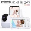 WiFi Baby Monitor – 1080P HD with Night Vision & Lullabies