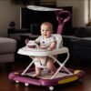 Toddler Walking Aid – Adjustable Baby Walker with Awning
