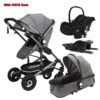 3-in-1 Baby Stroller with ISOFIX – Luxury Travel Carriage
