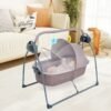 Auto Rocking Baby Cradle Swing Bed 5 Speed