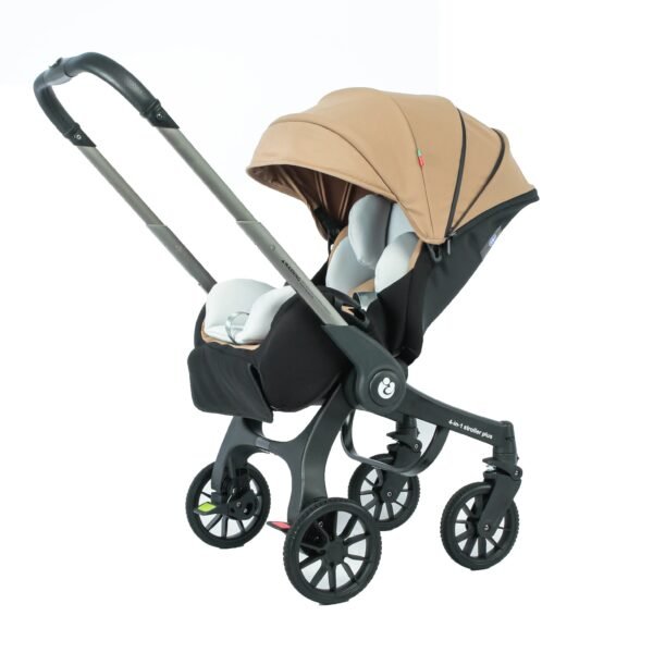 2025 4-in-1 Newborn Stroller – Lightweight Foldable Baby Carrier