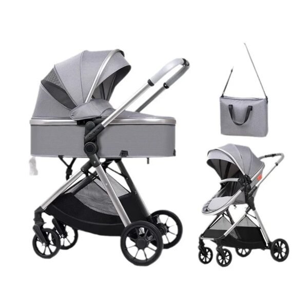 main-image-10 2-in-1 Baby Stroller – High Landscape Newborn Stroller