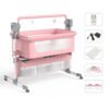 Automatic Rocking Bassinet – Baby Bedside Sleeper with Wheels