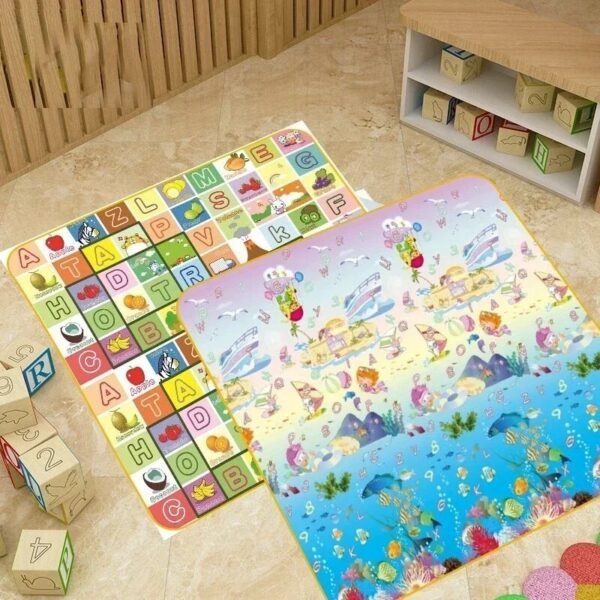 Baby Crawling Play Mat – Non-Toxic Safety Rug for Kids