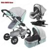 3-in-1 Baby Stroller with ISOFIX – Luxury Travel Carriage