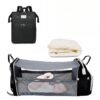 3-in-1 Diaper Bag Backpack with Foldable Baby Bed