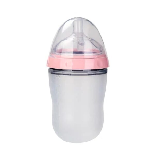 Baby Nano-Silicone Bottle – 150ml/240ml Soft Handle