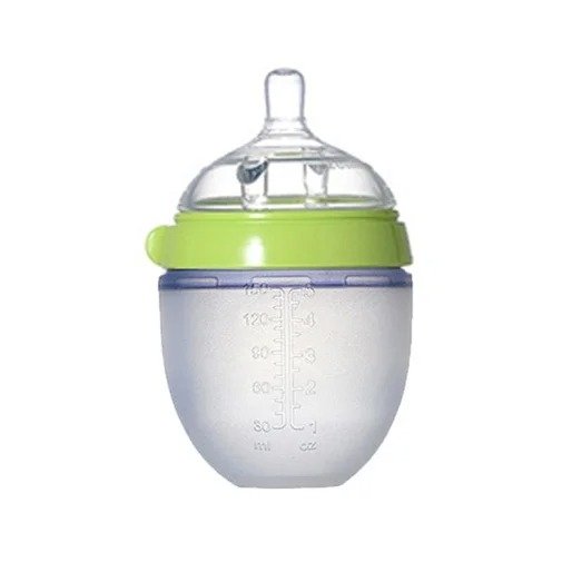 Baby Bottle with Silicone Handle – 150ml/240ml for 0-36 Months