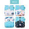 main-image-12 Happyflute 4Pcs OS Pocket Baby Diaper – Washable & Reusable
