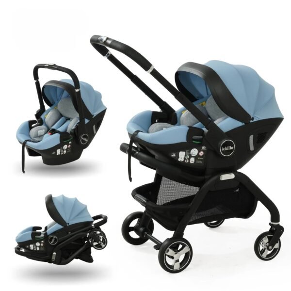 3-in-1 Baby Safety Stroller – Portable & Two-Way Design