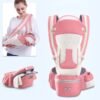 Ergonomic Newborn Baby Carrier With Hipseat – 3-Way Carry