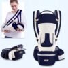 Ergonomic Newborn Baby Carrier With Hipseat – 3-Way Carry
