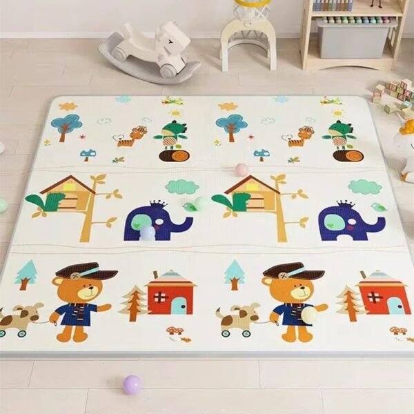 Baby Crawling Play Mat – Non-Toxic Safety Rug for Kids