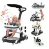 Multifunctional Baby Walker 2025 – Anti-Rollover & Sunshade