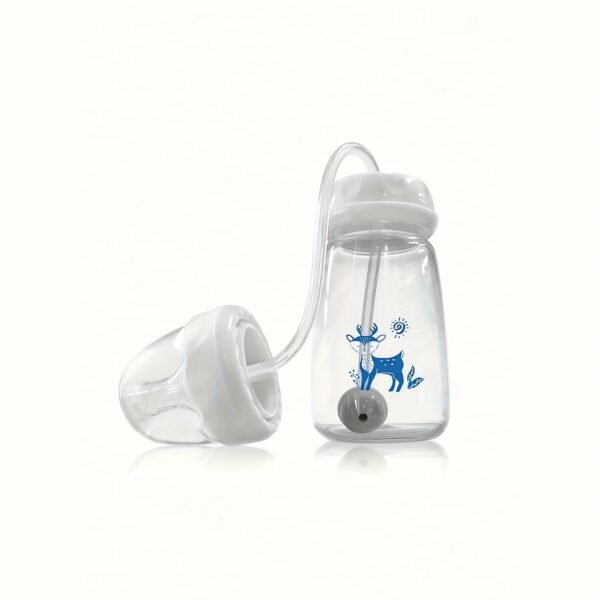 Hands-Free Baby Feeding Bottle – 5oz/150ml PP Bottle Set