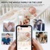 WiFi Baby Monitor – 1080P HD with Night Vision & Lullabies