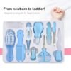 10PCS Baby Grooming & Care Set – Nail, Hair, & Health