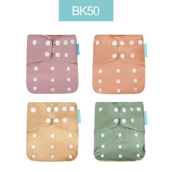 main-image-20 Happyflute 4Pcs OS Pocket Baby Diaper – Washable & Reusable