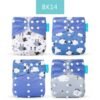 main-image-28 Happyflute 4Pcs OS Pocket Baby Diaper – Washable & Reusable