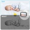 Video Baby Monitor – 3.5" Night Vision with 2-Way Audio