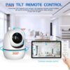 main-image-3 5" Video Baby Monitor with PTZ Camera & Temperature Sensor