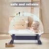 Newborn Collapsible Baby Bathtub Portable Travel Bathtub