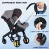 main-image-3 Foldable Two-Way Baby Stroller – Portable for 0–3 Years