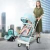 3-in-1 Baby Stroller with ISOFIX – Luxury Travel Carriage