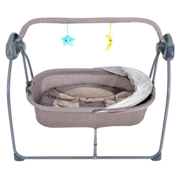 Auto Rocking Baby Cradle Swing Bed 5 Speed