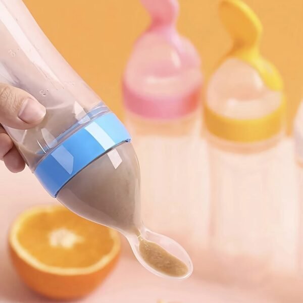main-image-3 7pcs Baby Feeding Set – Bottles, Spoon & Fruit Feeder