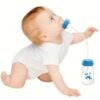 Hands-Free Baby Feeding Bottle – 5oz/150ml PP Bottle Set