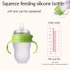 Baby Nano-Silicone Bottle – 150ml/240ml Soft Handle