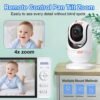 Wireless Baby Monitor – 7-Inch HD with Night Vision