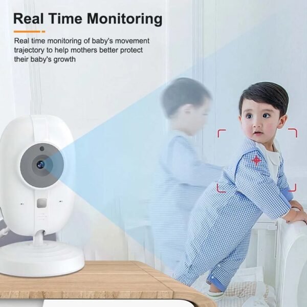 Video Baby Monitor – 3.5" Night Vision with 2-Way Audio