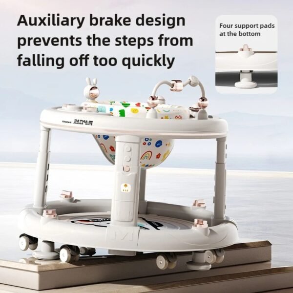main-image-4 Children's Walker – Anti-Rollover with Music Tray