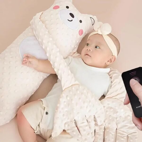 Remote Control Baby Sleep Toy – Cartoon Bear Plush