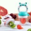Baby Food Feeding Spoon & Juice Extractor Pacifier – Silicone
