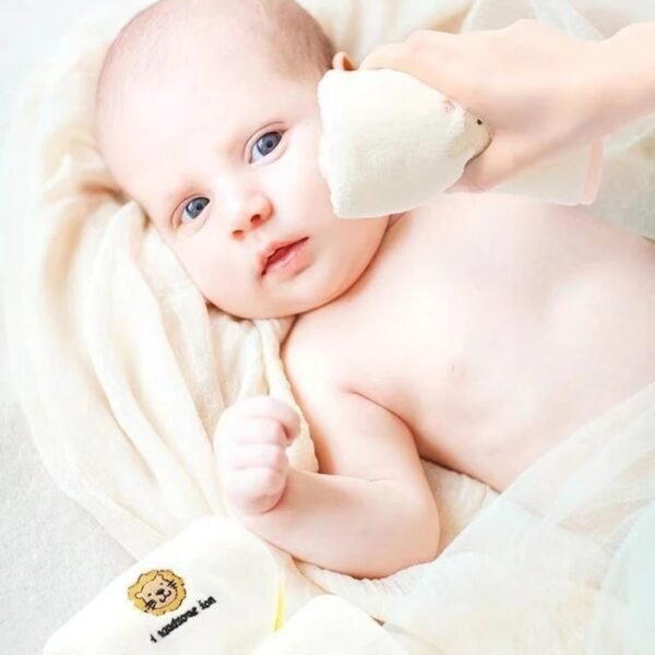 5pcs Baby Towel Set – Soft Coral Fleece Drool & Face Towels