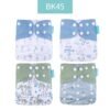 main-image-43 Happyflute 4Pcs OS Pocket Baby Diaper – Washable & Reusable