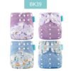 main-image-47 Happyflute 4Pcs OS Pocket Baby Diaper – Washable & Reusable