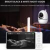 Video Baby Monitor – 5-Inch PTZ Camera with Night Vision