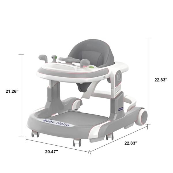 infant walker– Anti-Rollover & Learning Toy