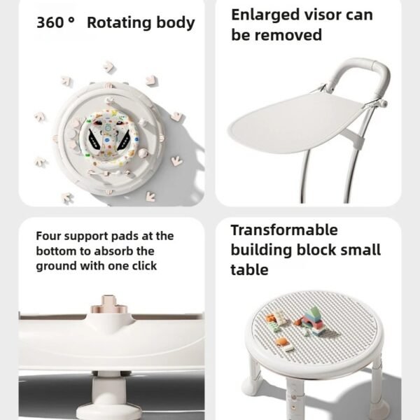main-image-5 Children's Walker – Anti-Rollover with Music Tray
