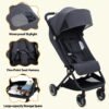 Lightweight Baby Stroller – Compact & One-Hand Folding