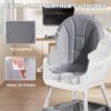main-image-5 Portable Baby High Chair – Convertible Eat & Play Dining Chair