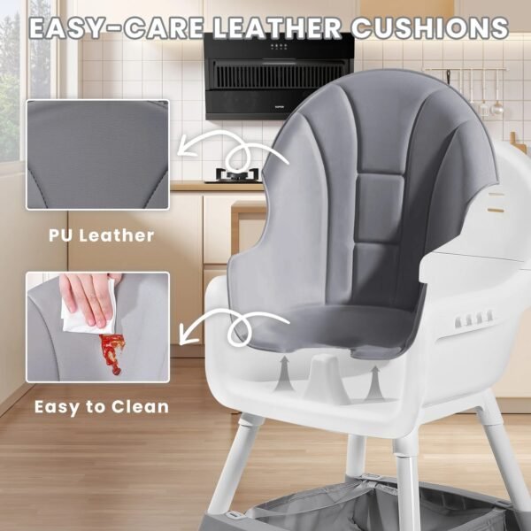 main-image-5 Portable Baby High Chair – Convertible Eat & Play Dining Chair