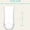 Baby Feeding Silicone Bottle with Spoon – 3oz Food Dispenser