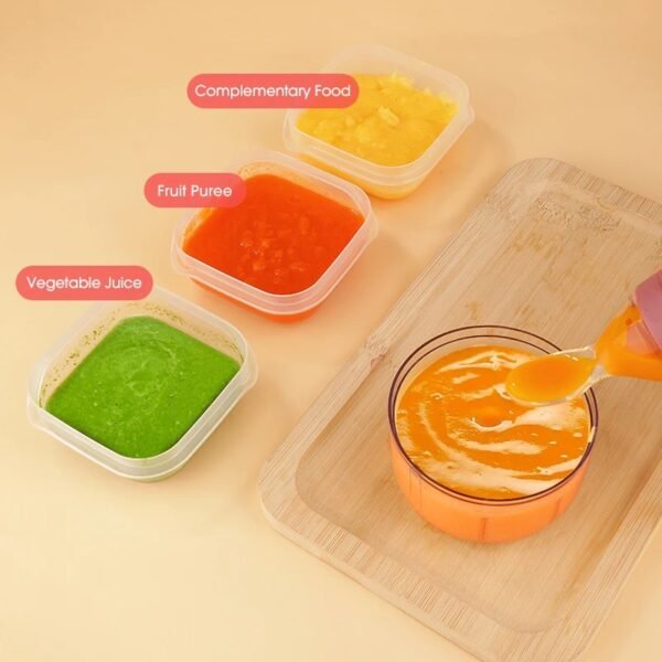 100ml Baby Silicone Feeder – Squeeze Feeding Bottle with Spoon