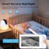 WiFi Baby Monitor – 1080P HD with Night Vision & Lullabies